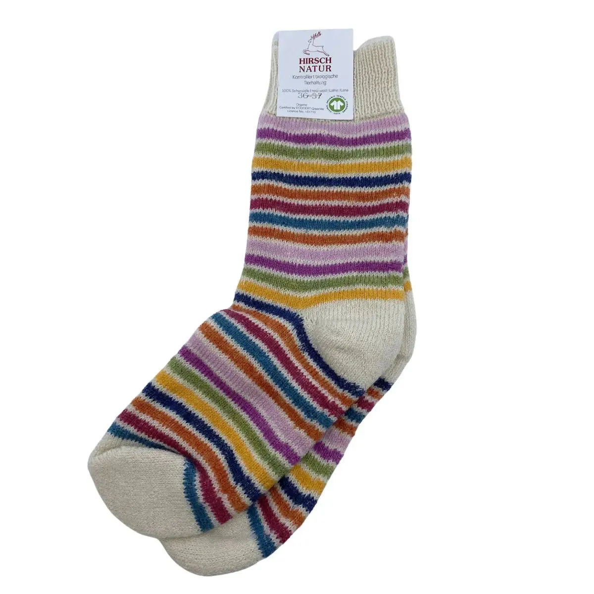 Hirsch Natur Chaussettes laine adulte épaisses