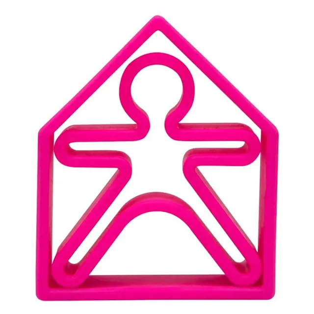 Dëna jeu ludique 2 pièces Néon rose silicone alimentaire