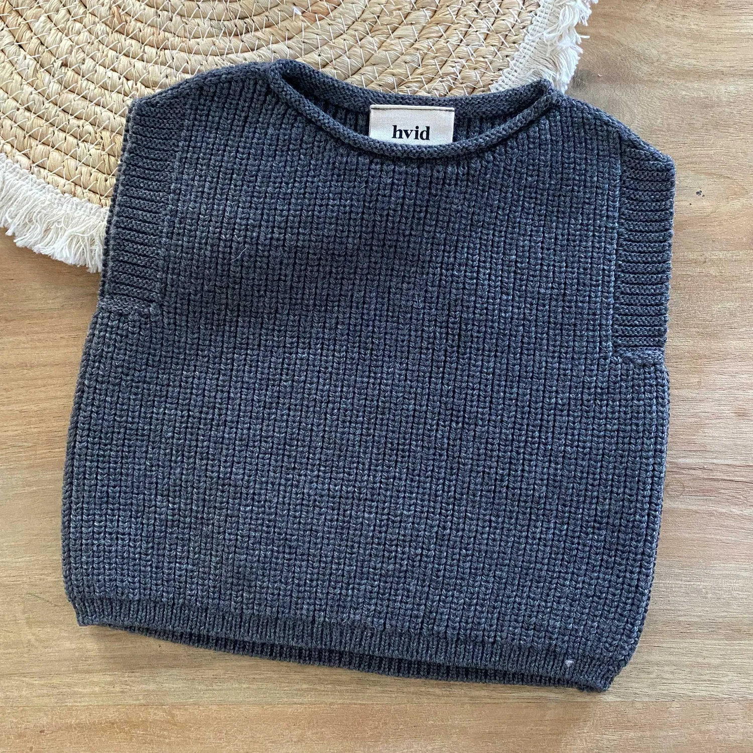 LiliNappy HVID Harvey gilet bébé laine mérinos