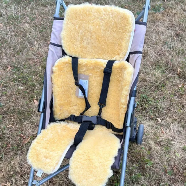 Kaiser Little King assise peau agneau poussette cosy