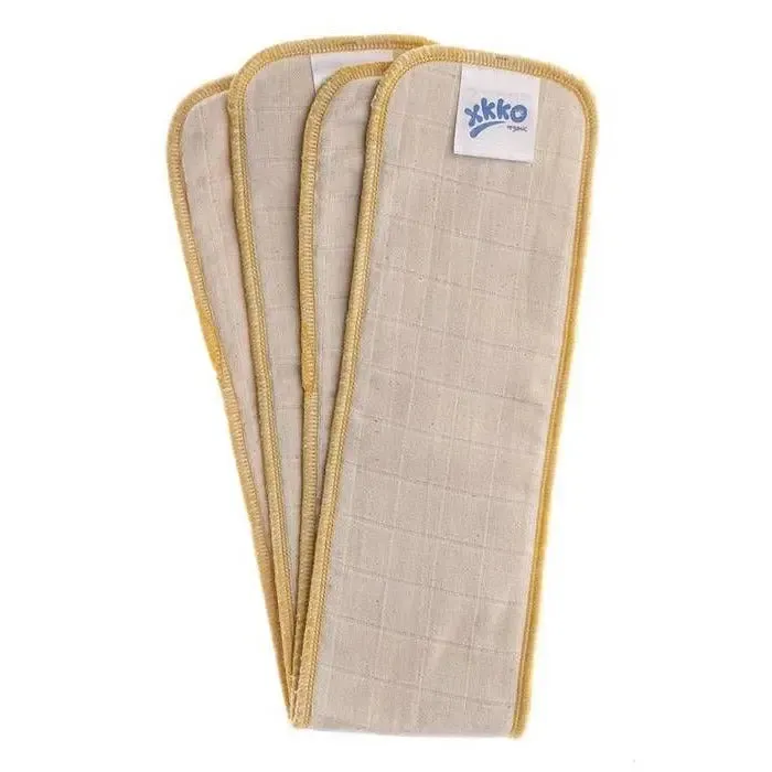 XKKO lot de 2 longues doublures coton bio