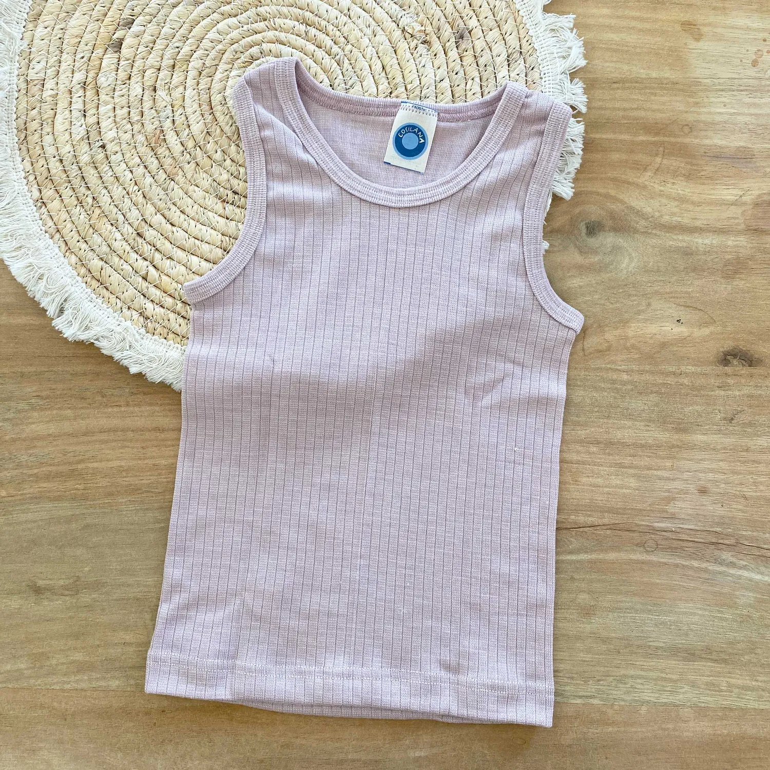 Cosilana débardeur enfant laine soie coton bio