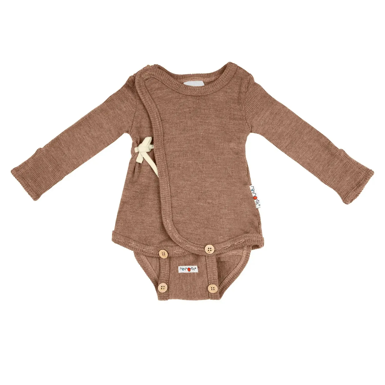 LiliNappy Manymonths body kimono laine mérinos bébé