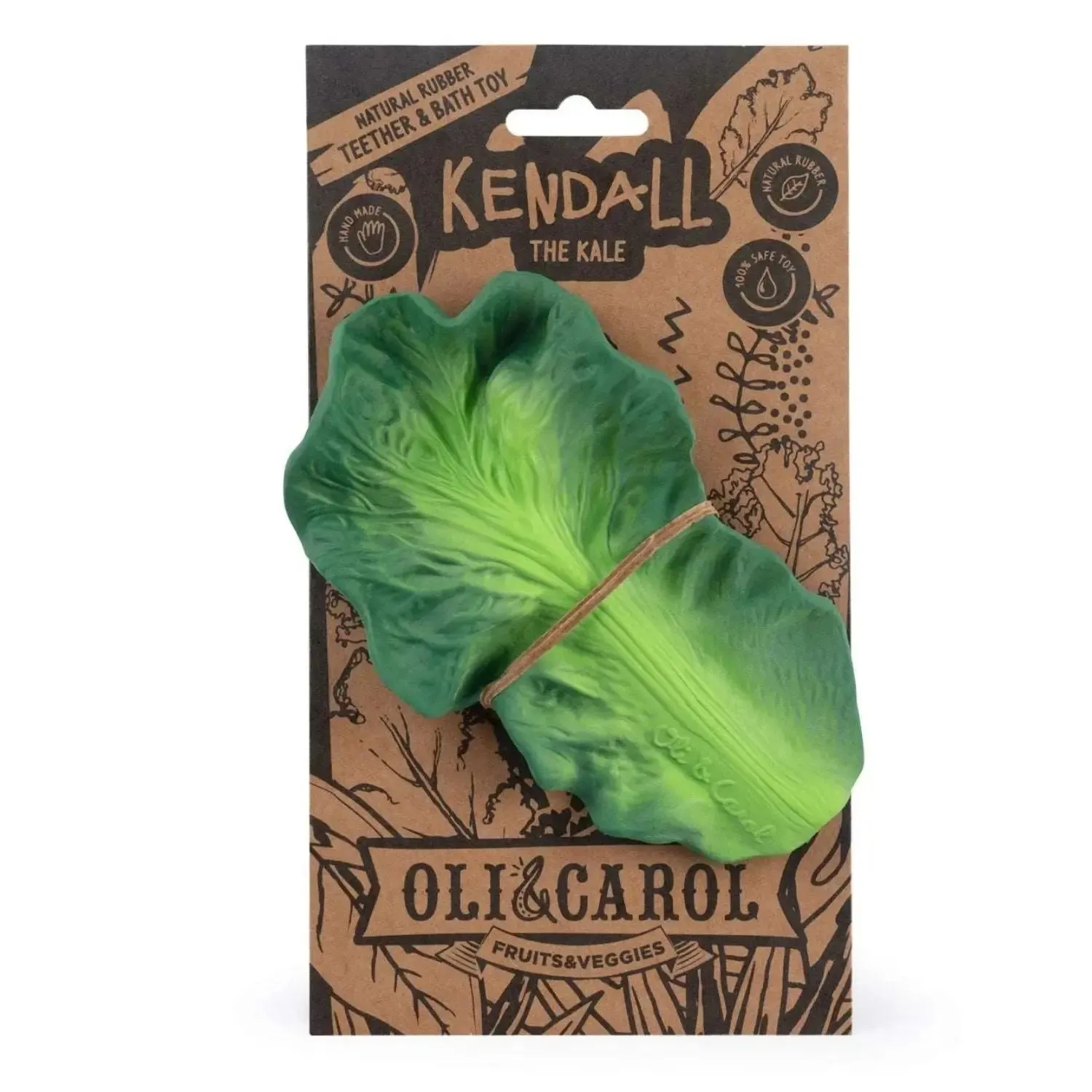 Oli & Carol Kendall le Kale jouet dentition caoutchouc