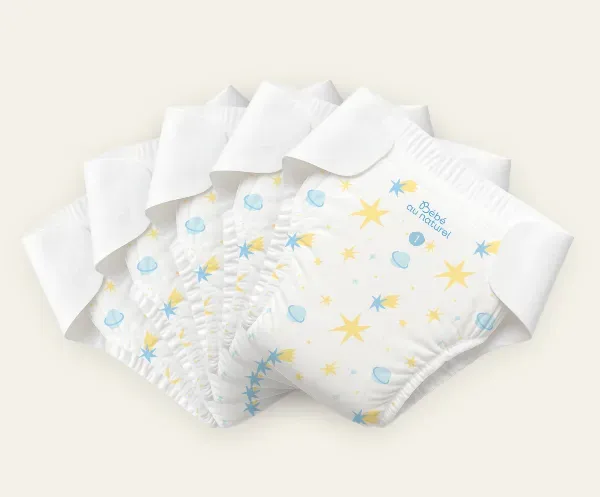 Bébé au Naturel kit essai 5 couches écologiques