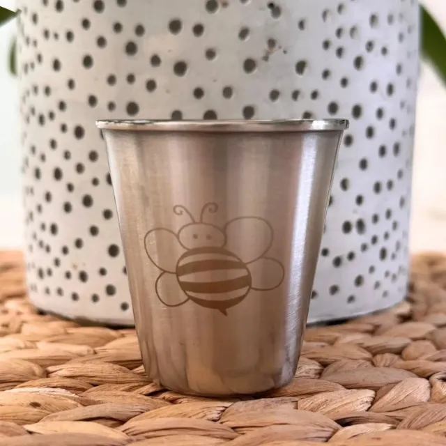 Joli Monde Mini timbale inox bébé