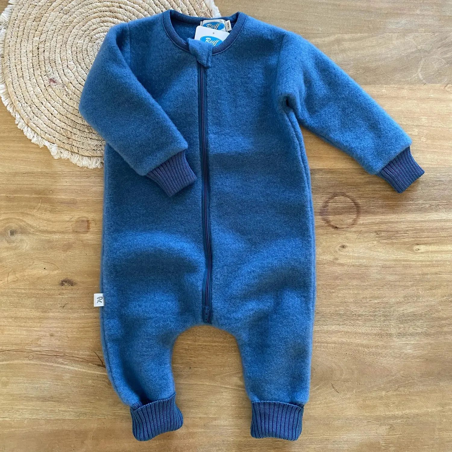 LiliNappy Reiff combinaison de nuit bébé en laine polaire bio