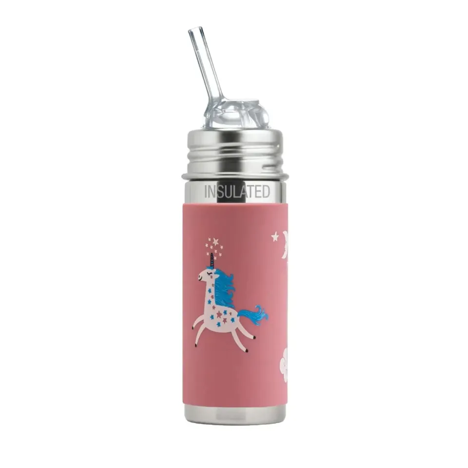 Pura Free Inox gourde paille isotherme 260ml