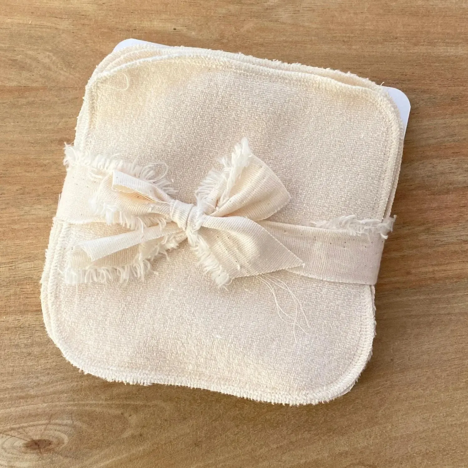 Pitigaïa lingettes lavables coton bio double-face