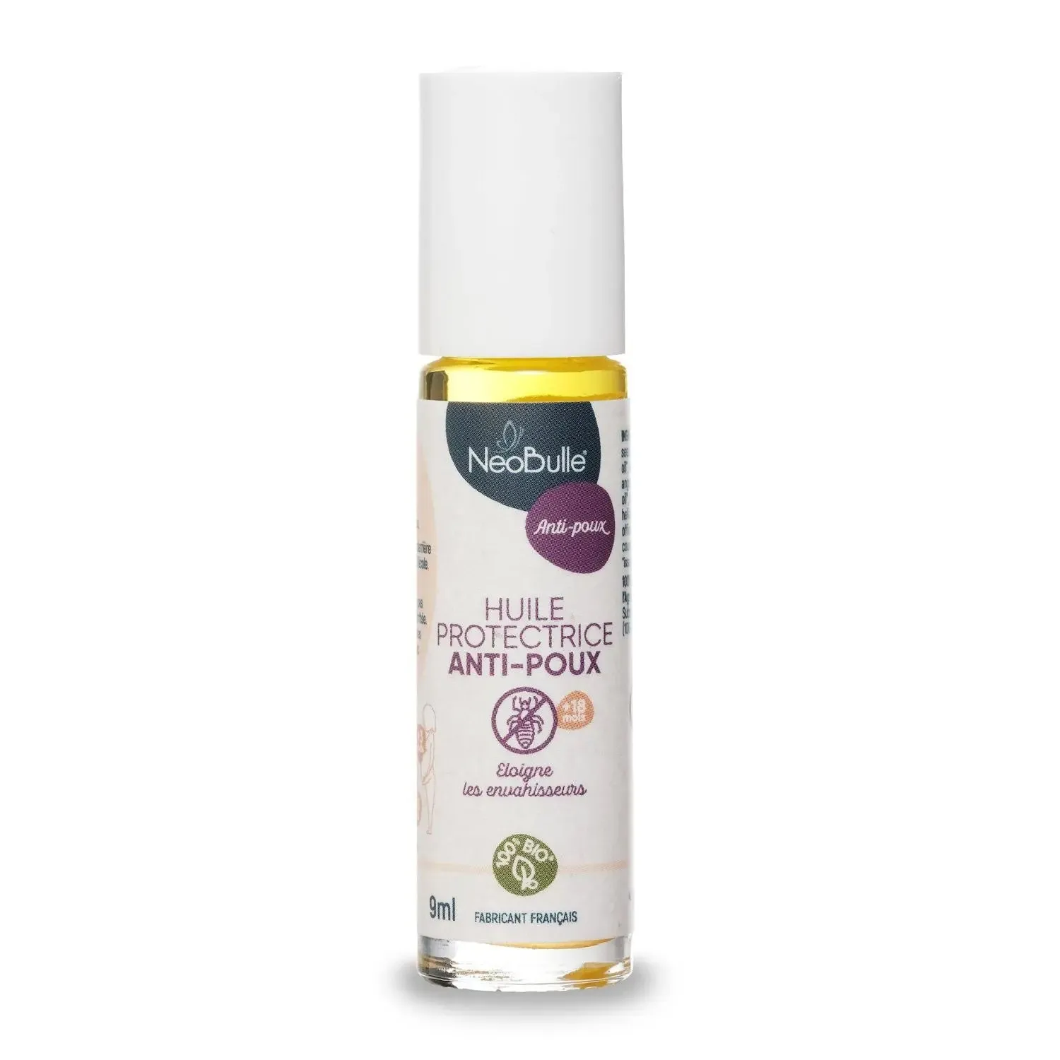 Néobulle Huile protectrice anti-poux roll-on lavandin