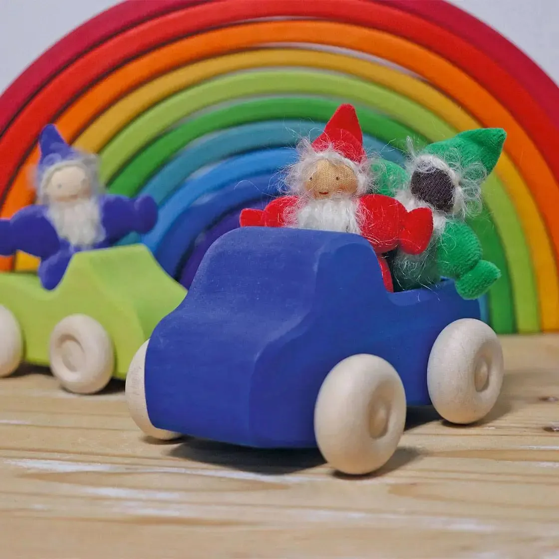 LiliNappy Grimm's Rainbow poupées lutins 6 pièces