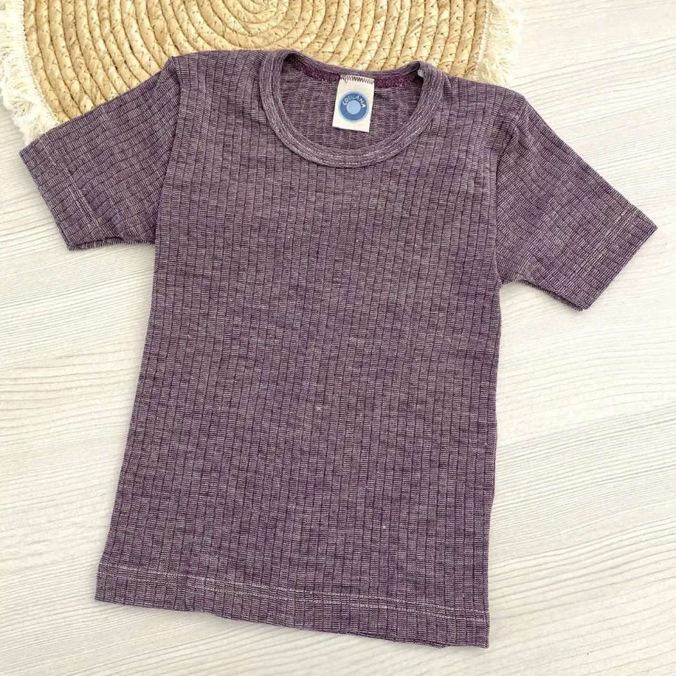 Cosilana tee-shirt manches courtes laine soie coton bio