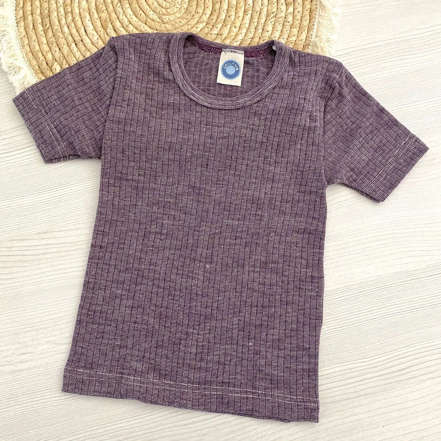 Cosilana tee-shirt manches courtes laine soie coton bio