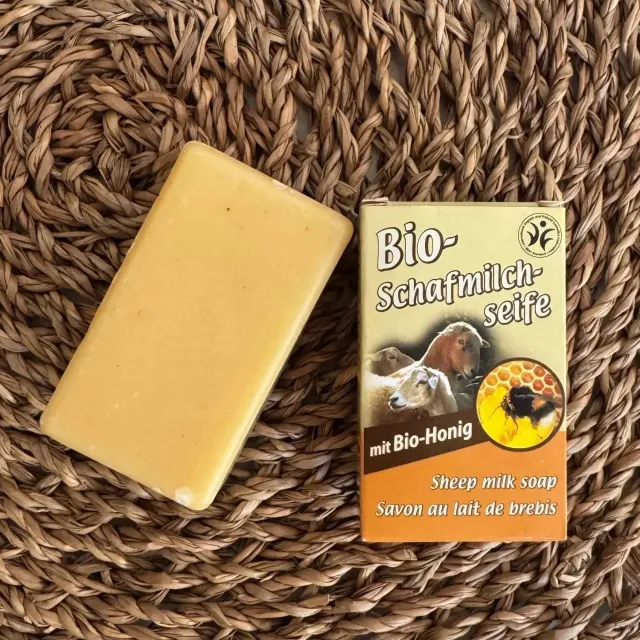 Saling savon lait de brebis bio solide