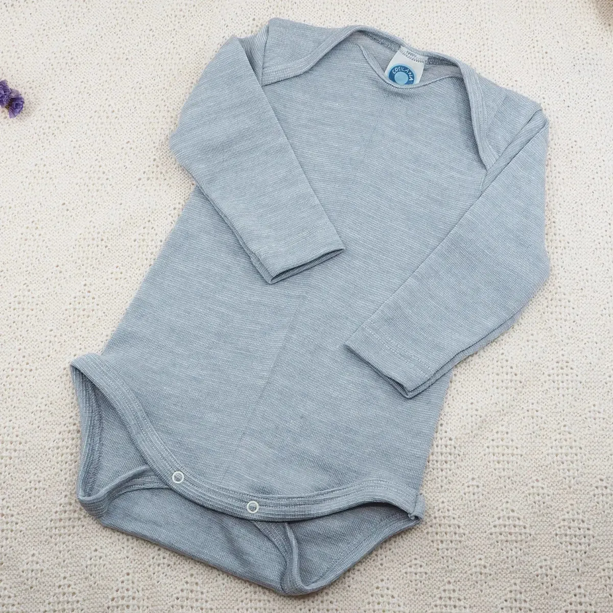 Cosilana Body Manches Longues Laine et Soie