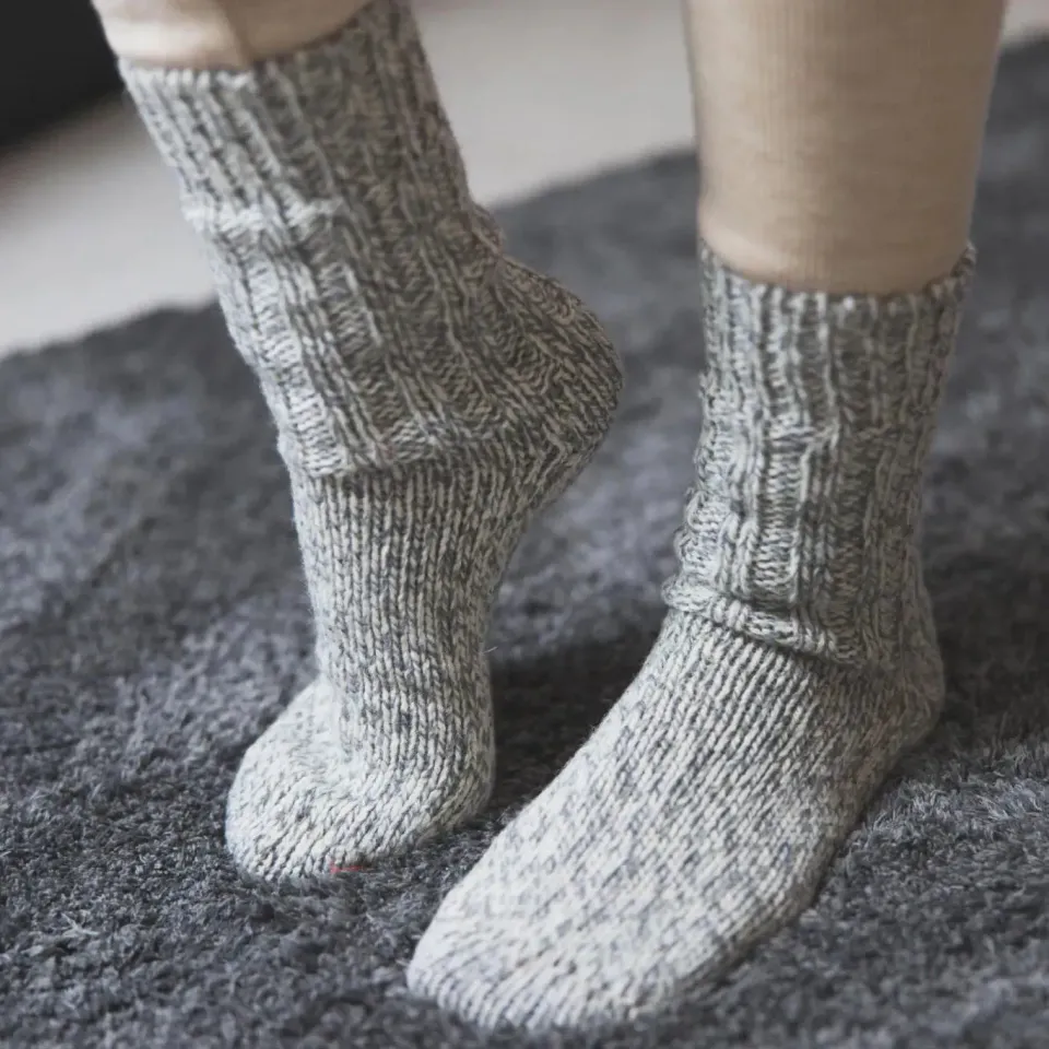 Hirsch Natur chaussettes norvégiennes laine adulte