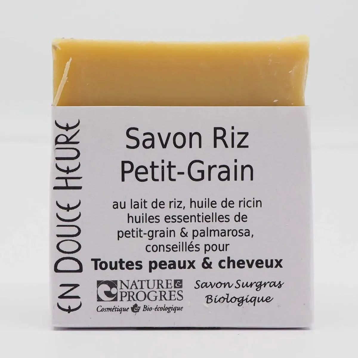 En Douce Heure savon saponifié à froid peaux sèches