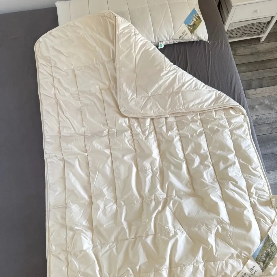Sassoupi couette enfant 4 saisons laine bio 100x135 cm