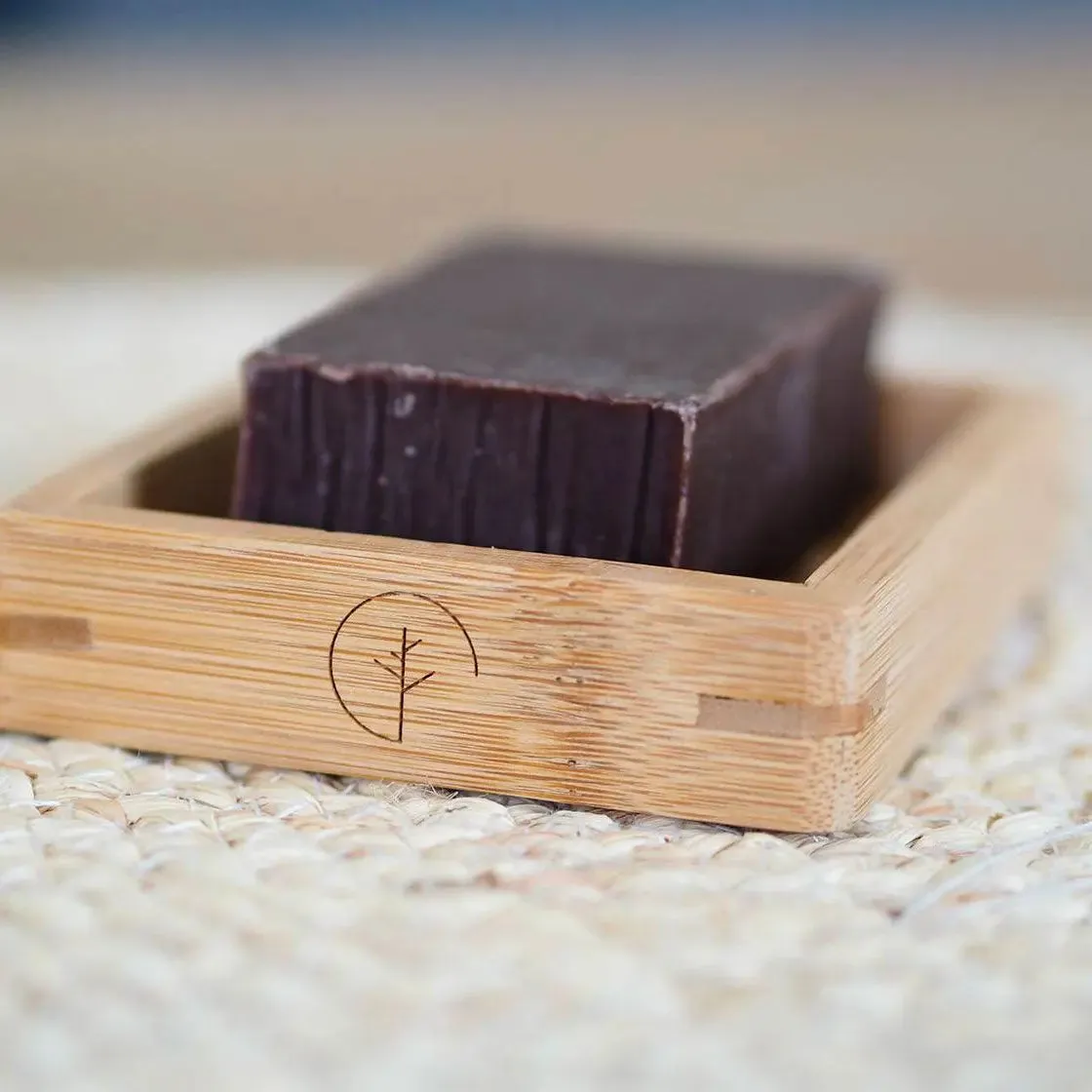 Lil Inappy porte-savon bambou naturel grand format