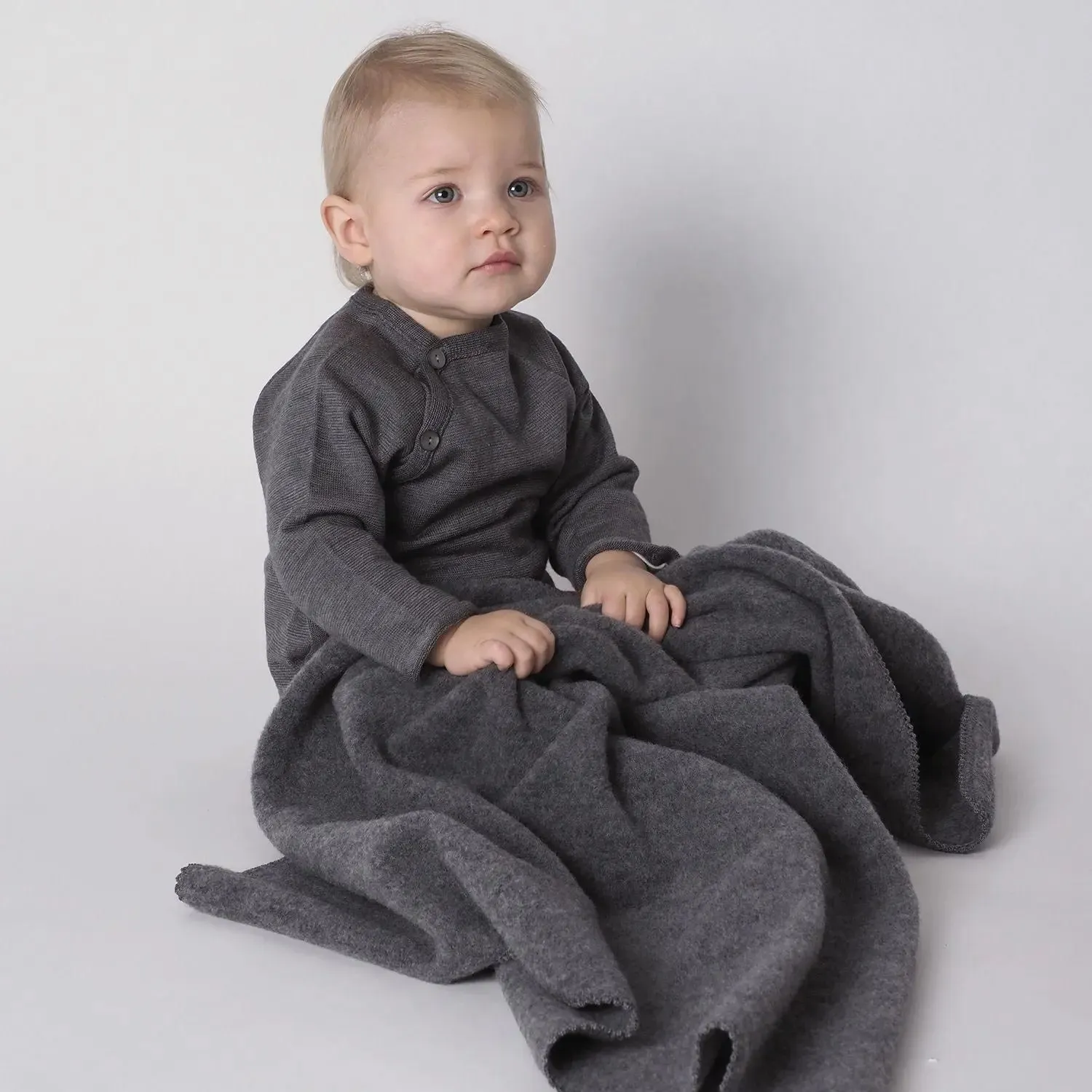 Reiff couverture polaire laine merinos bio bebe