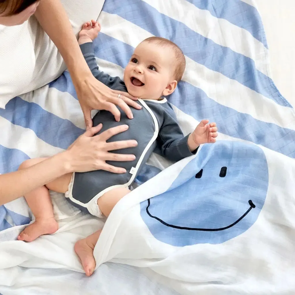 Lässig Happy Rascals langes emmaillotage lot de 2 bambou