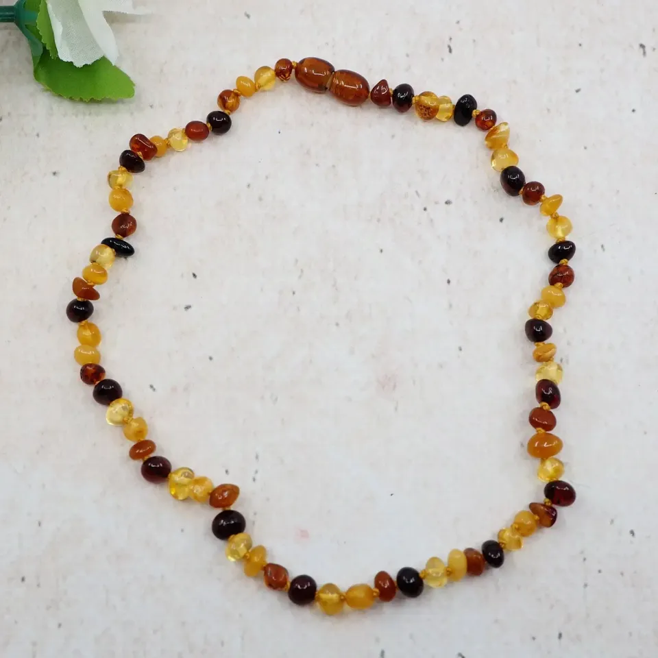 LiliNappy Baroque collier d’ambre bébé sécurisé
