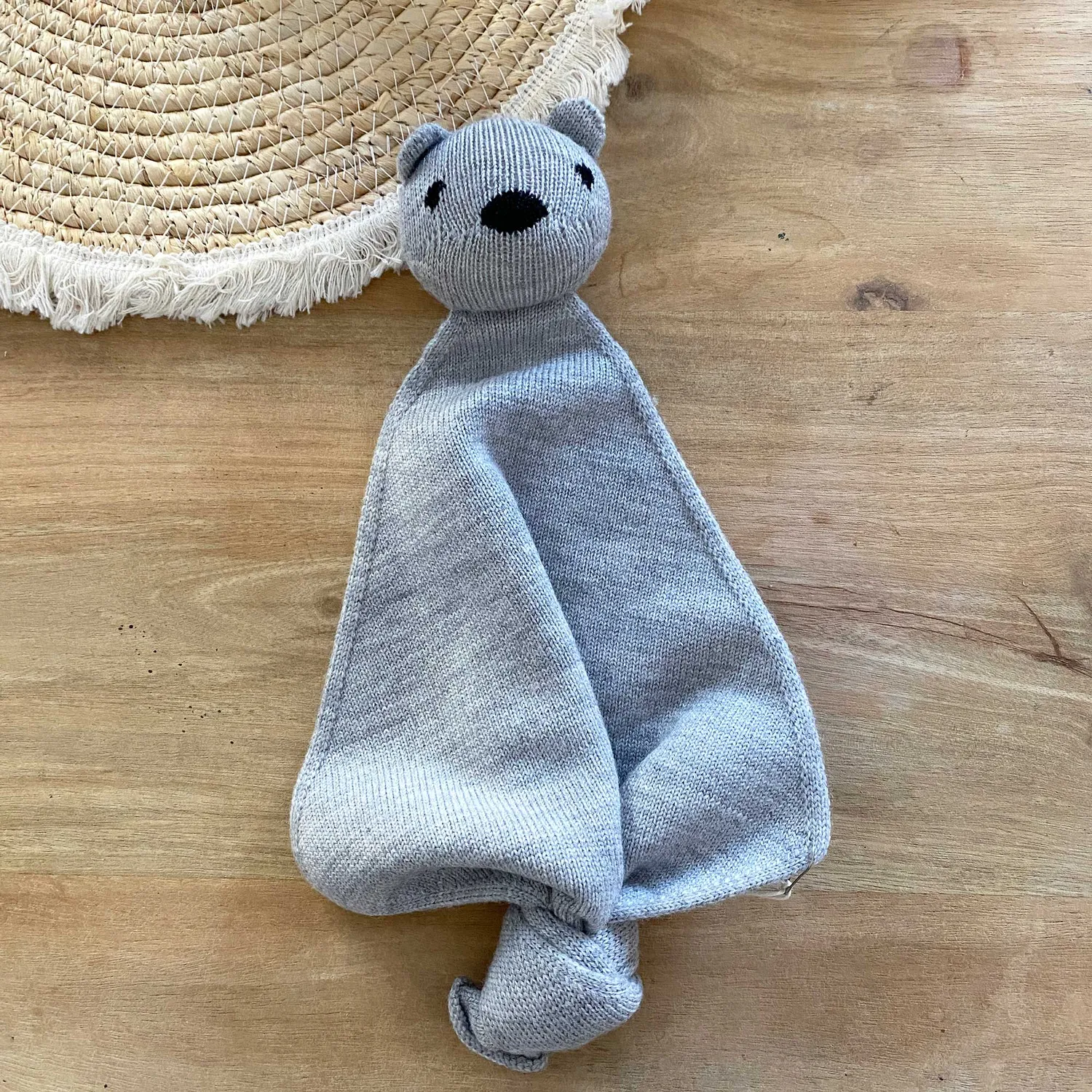 HVID Teddy Tokki doudou laine mérinos bébé