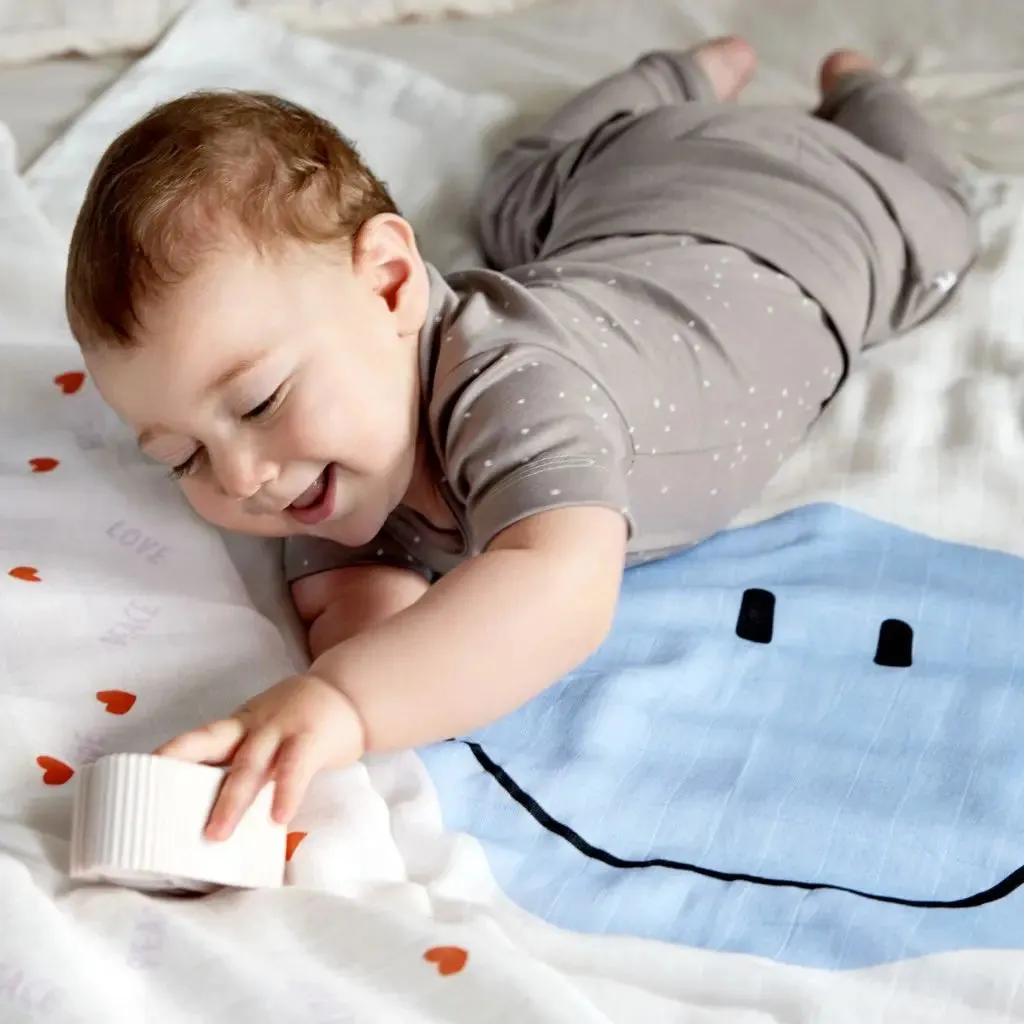 Lässig Happy Rascals langes emmaillotage lot de 2 bambou