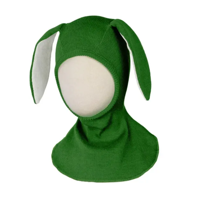 Manymonths Bunny cagoule laine mérinos lapin