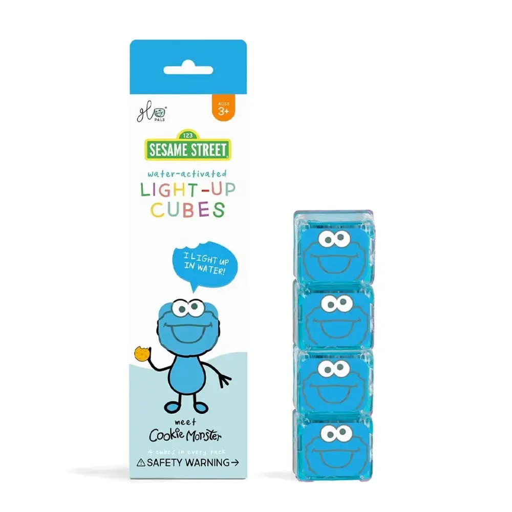 Glo Pals lot de 4 cubes lumineux pour le bain
