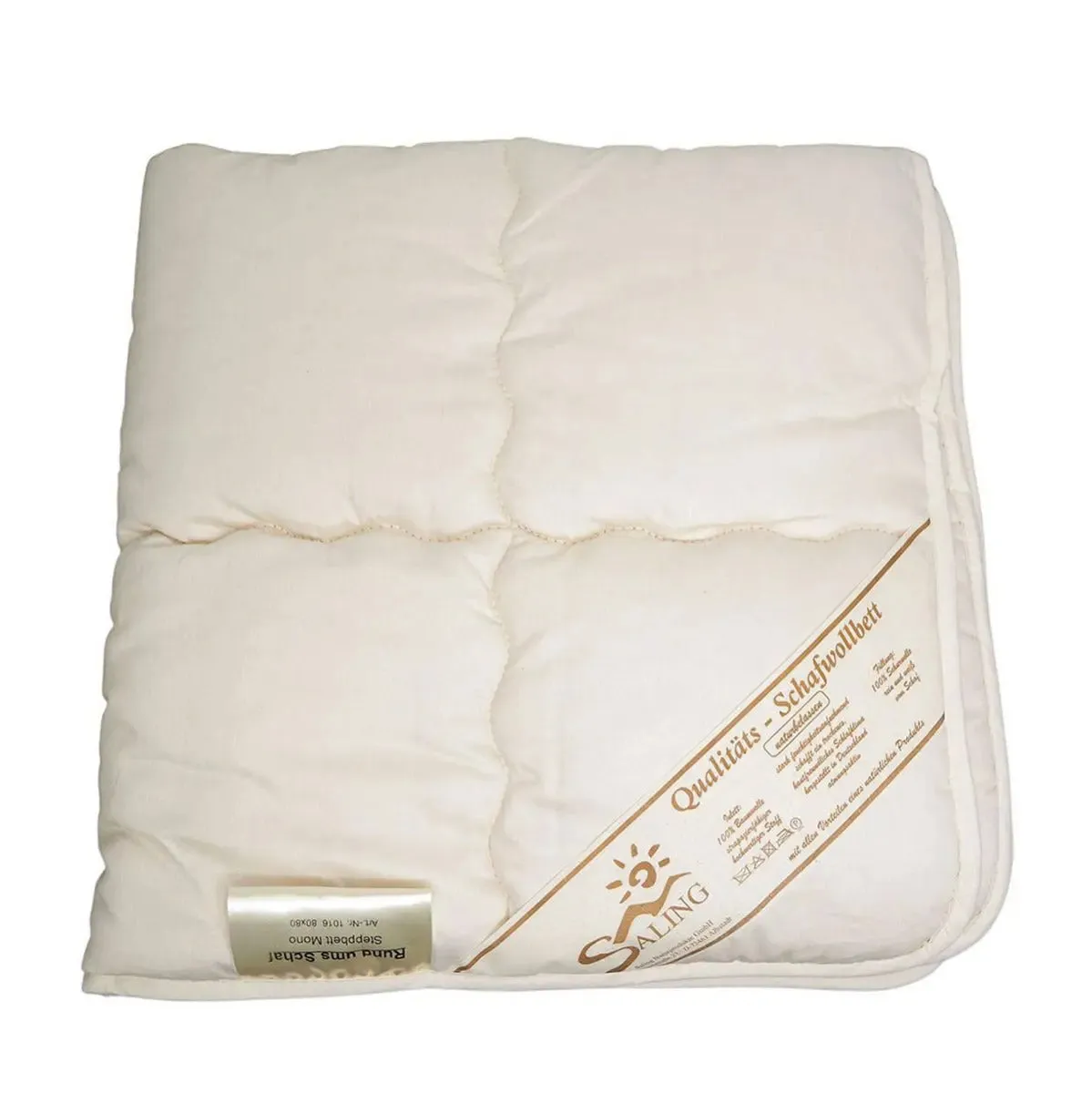 Saling couette enfant laine et coton respirante