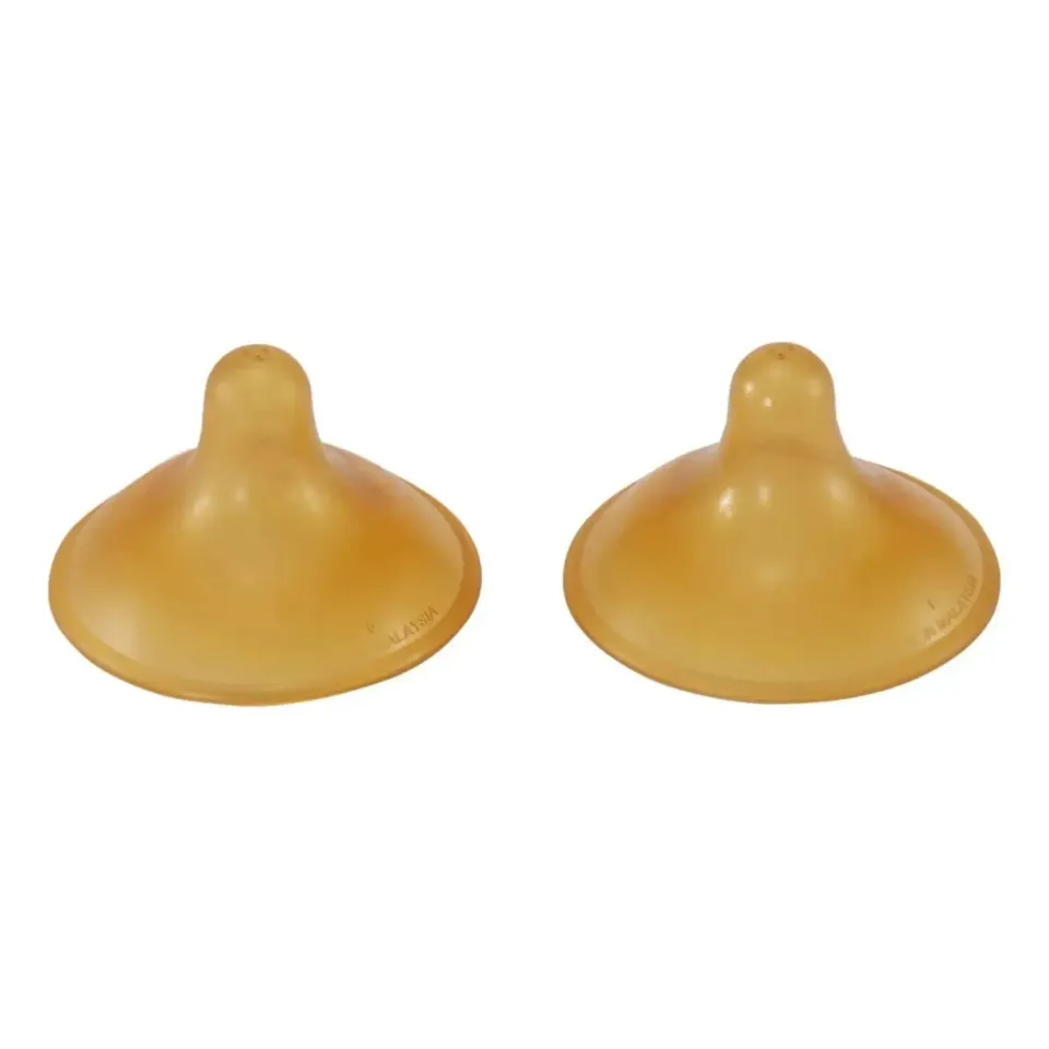 Hevea bouts de sein allaitement caoutchouc naturel lot de 2