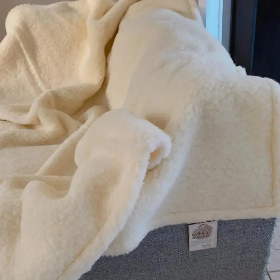Saling Couverture pure laine vierge