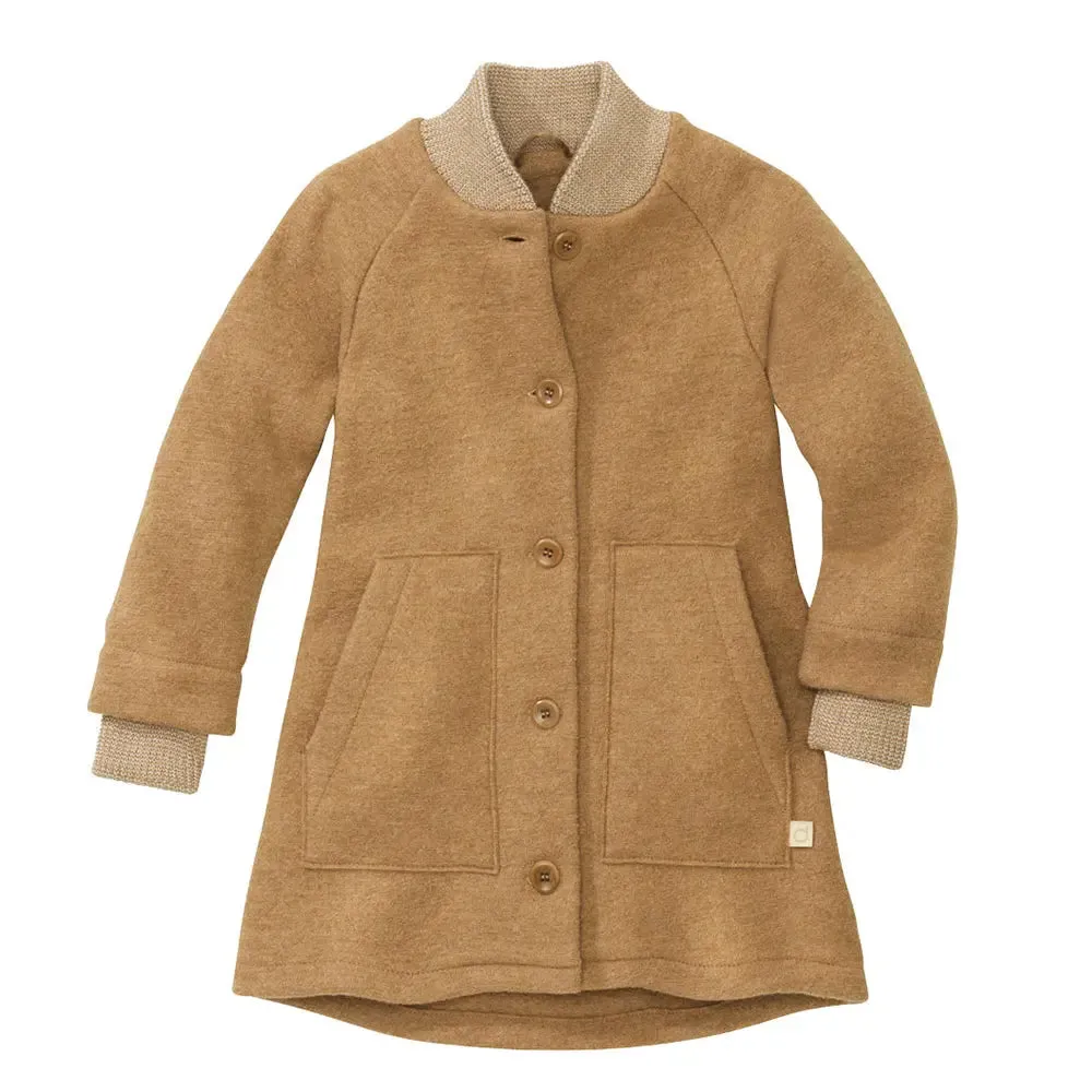 Manteau Disana laine bouillie enfant coupe A