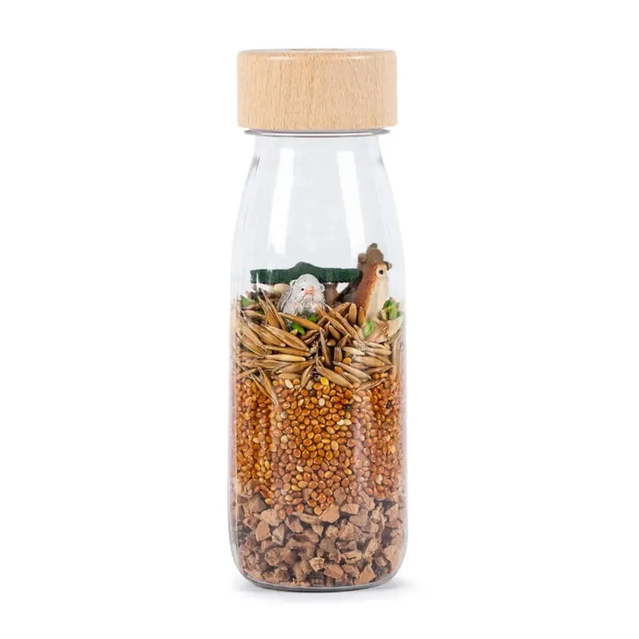Petit Boum Spy Farm bouteille sensorielle dès 3 mois