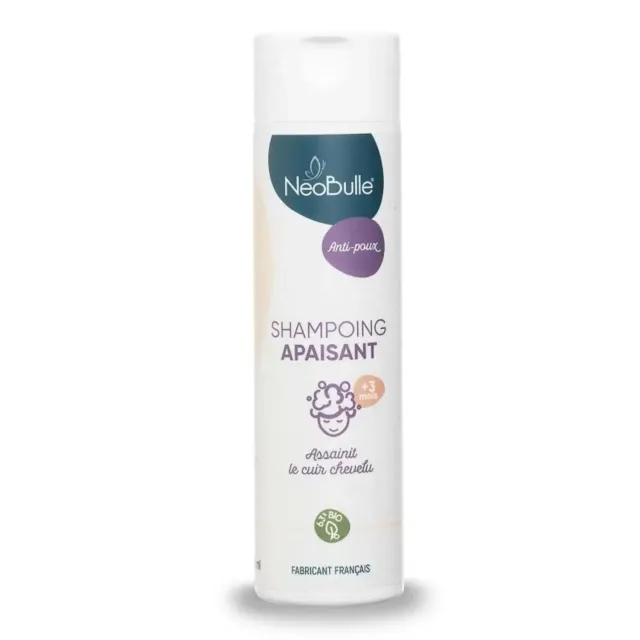 Néobulle shampoing anti-poux apaisant bio famille
