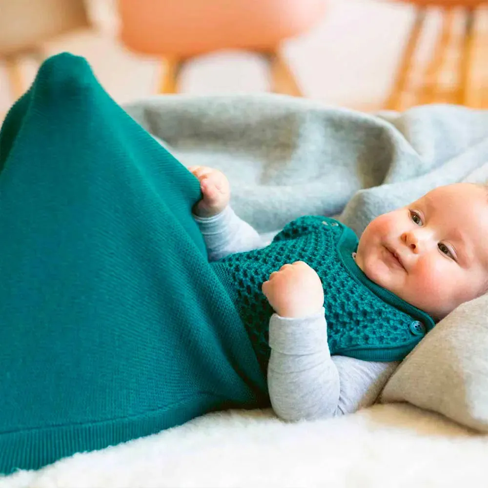 LiliNappy Disana gigoteuse bébé sans manches en laine mérinos