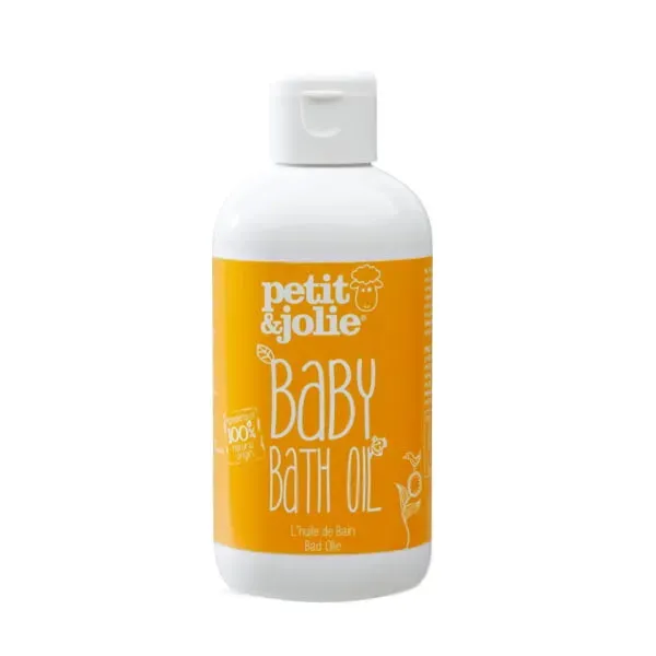 Petit&Jolie huile de bain bébé peau sèche 6 bouteilles