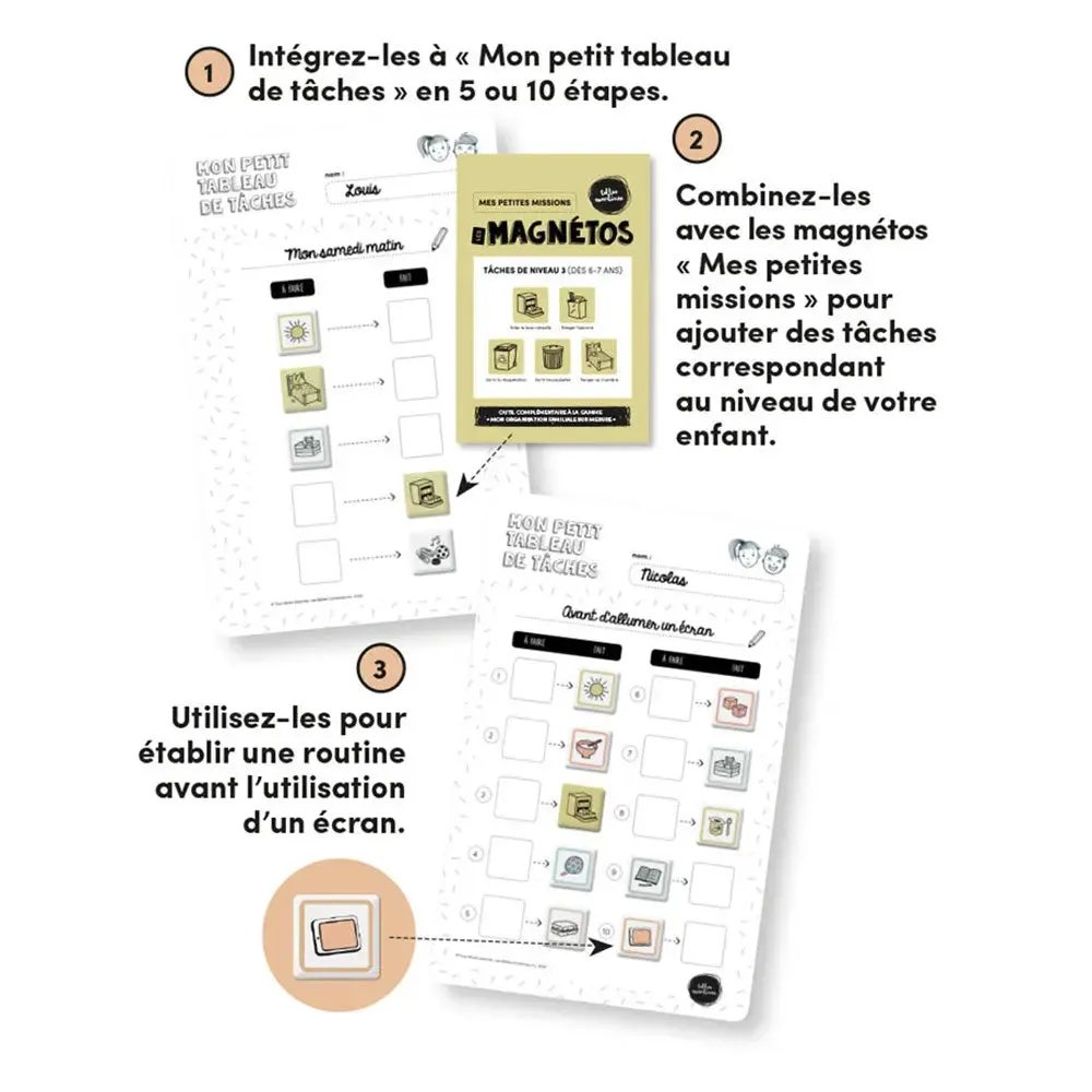 Les Belles Combines magnétos rendez-vous 15 pcs