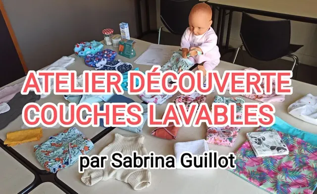 Les Créas de Sabrina atelier découverte couches lavables
