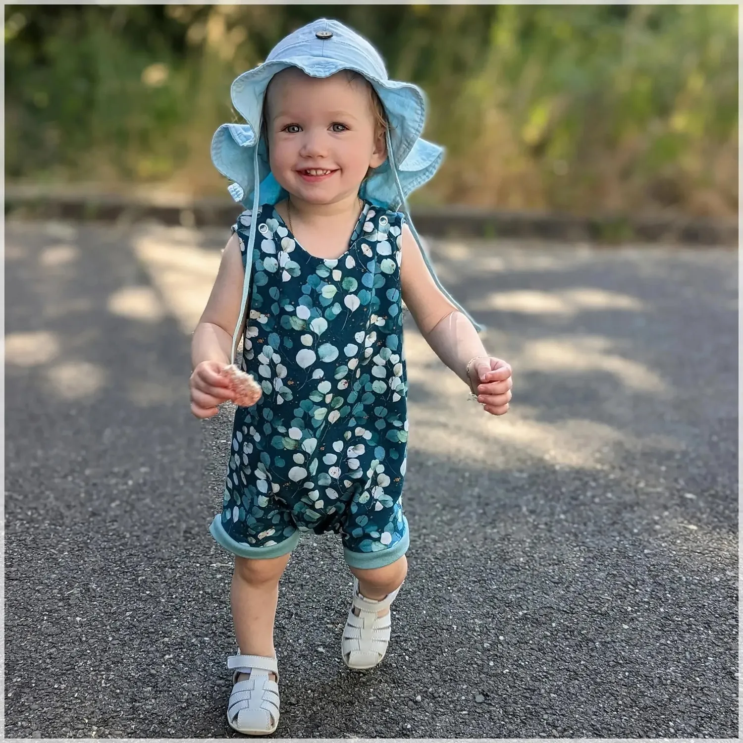 ManyMonths chapeau de soleil évolutif Wave chanvre et coton bio