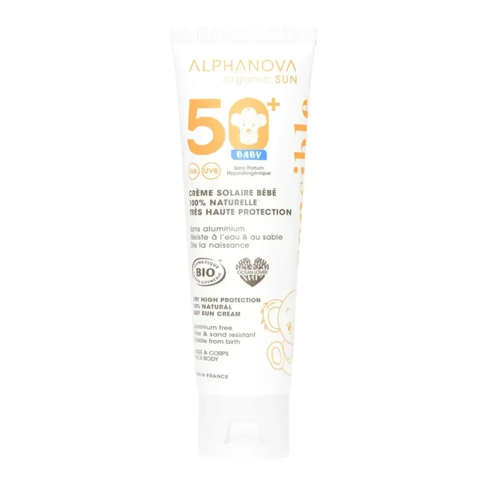 Alphanova Sun crème solaire bébé SPF50+ minérale