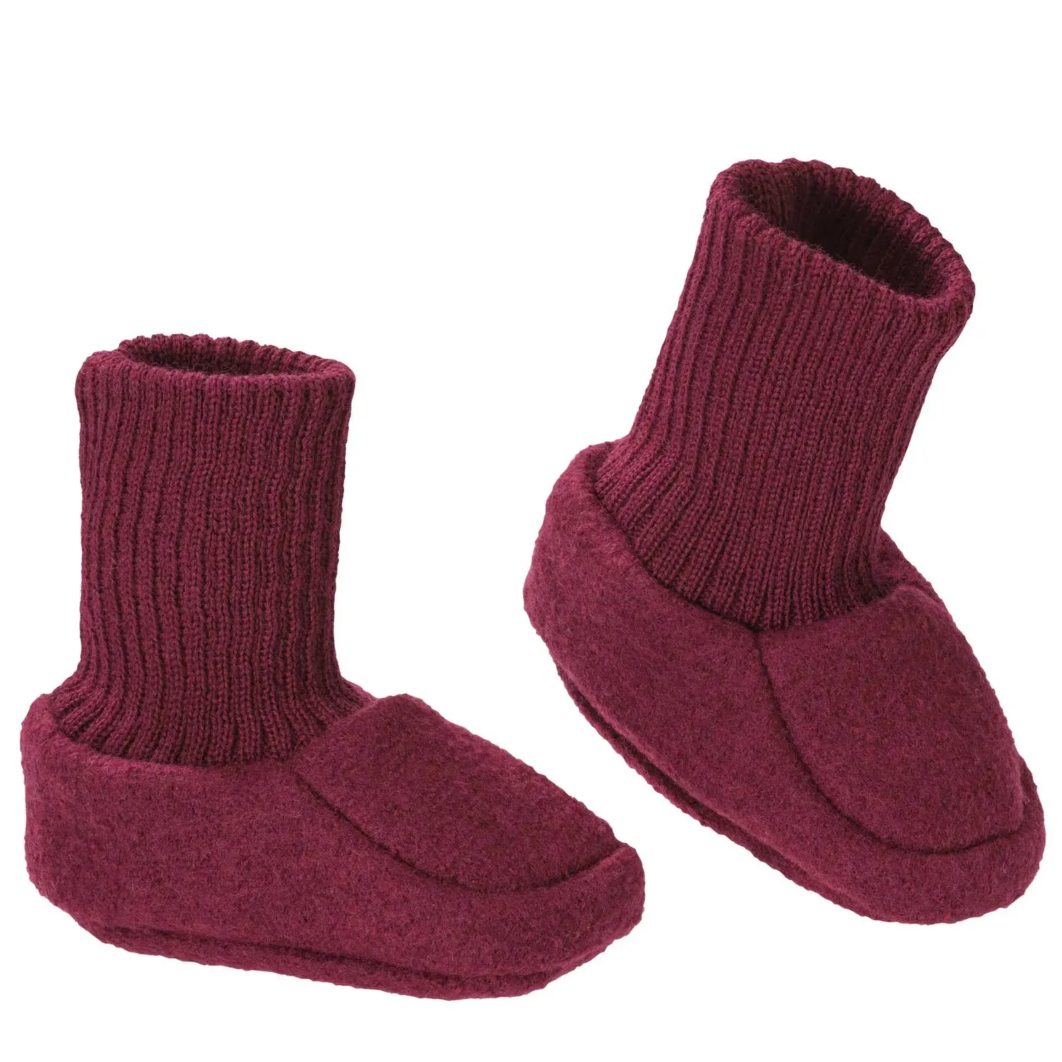 Disana chaussons laine bouillie bébé tige haute