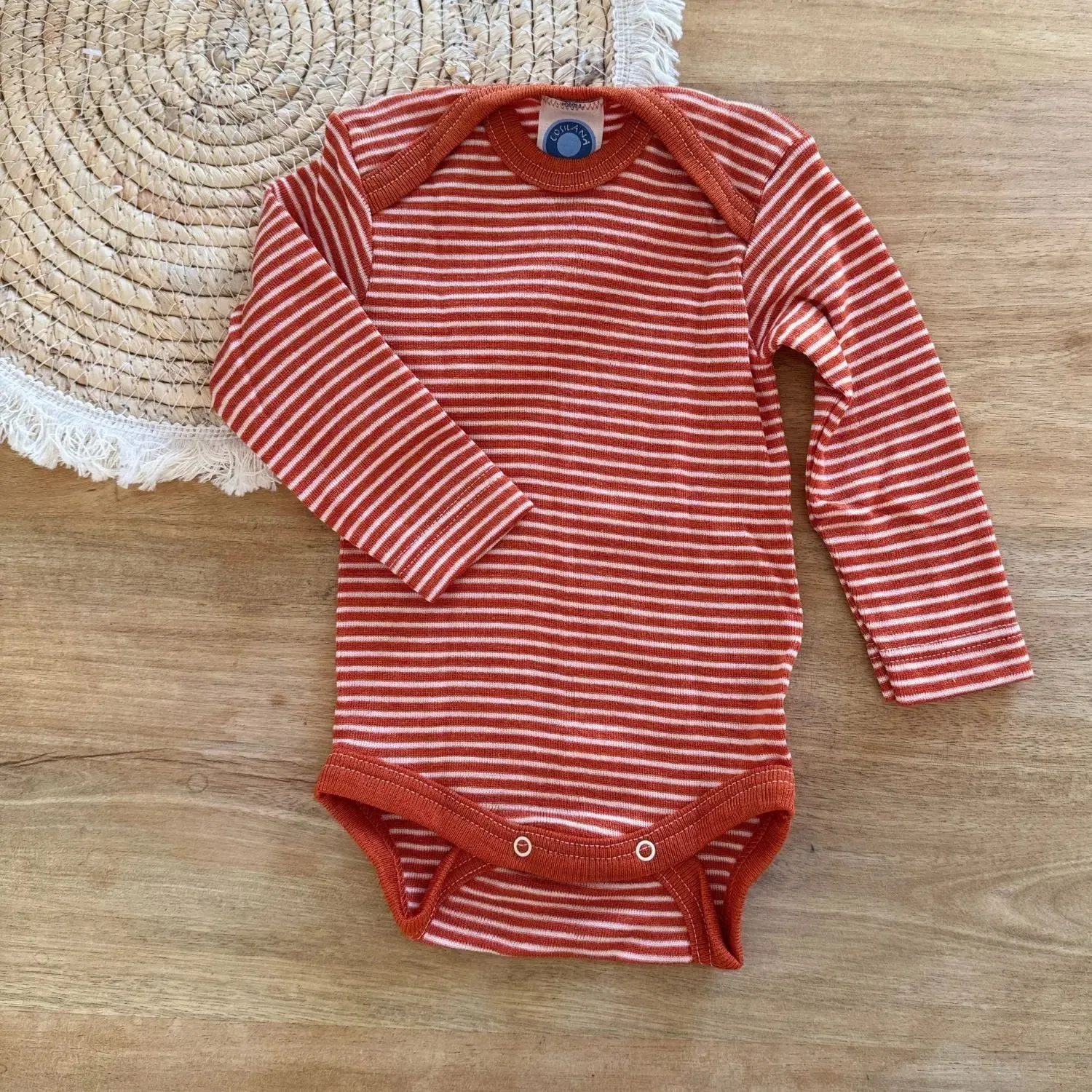 Cosilana Body Manches Longues Laine et Soie