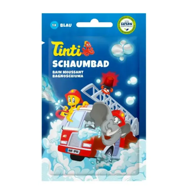 Tinti bain moussant bleu 40 ml colorants naturels