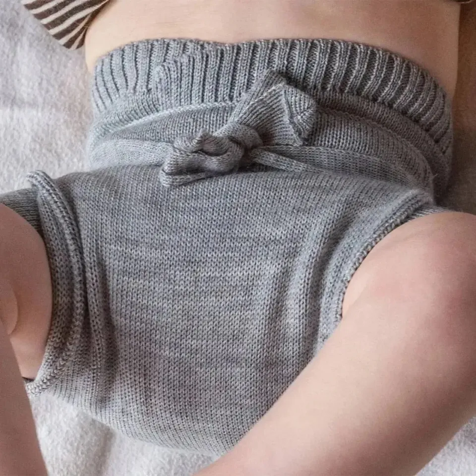 Glückswindel culotte laine à nouer sans plastique