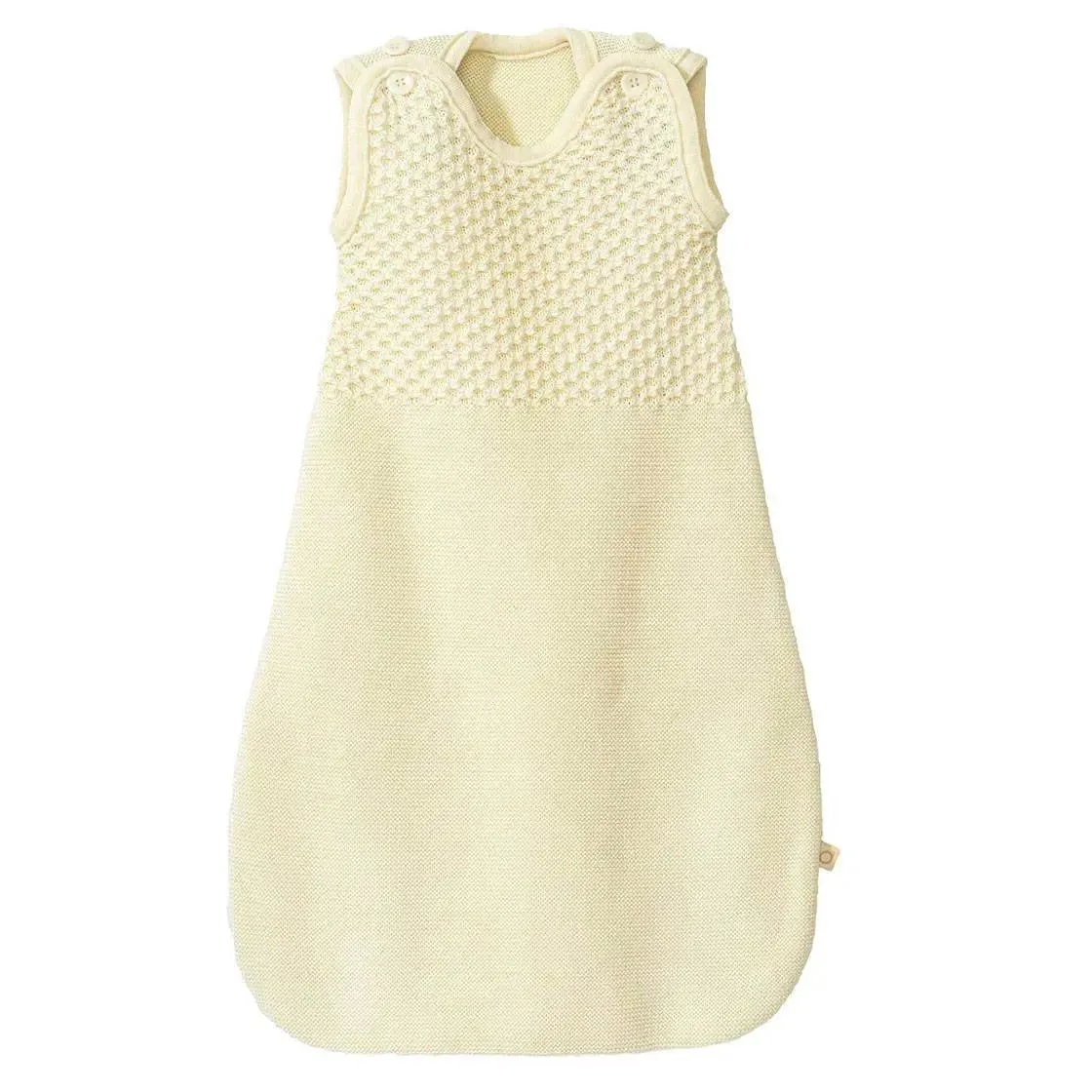 LiliNappy Disana gigoteuse bébé sans manches en laine mérinos