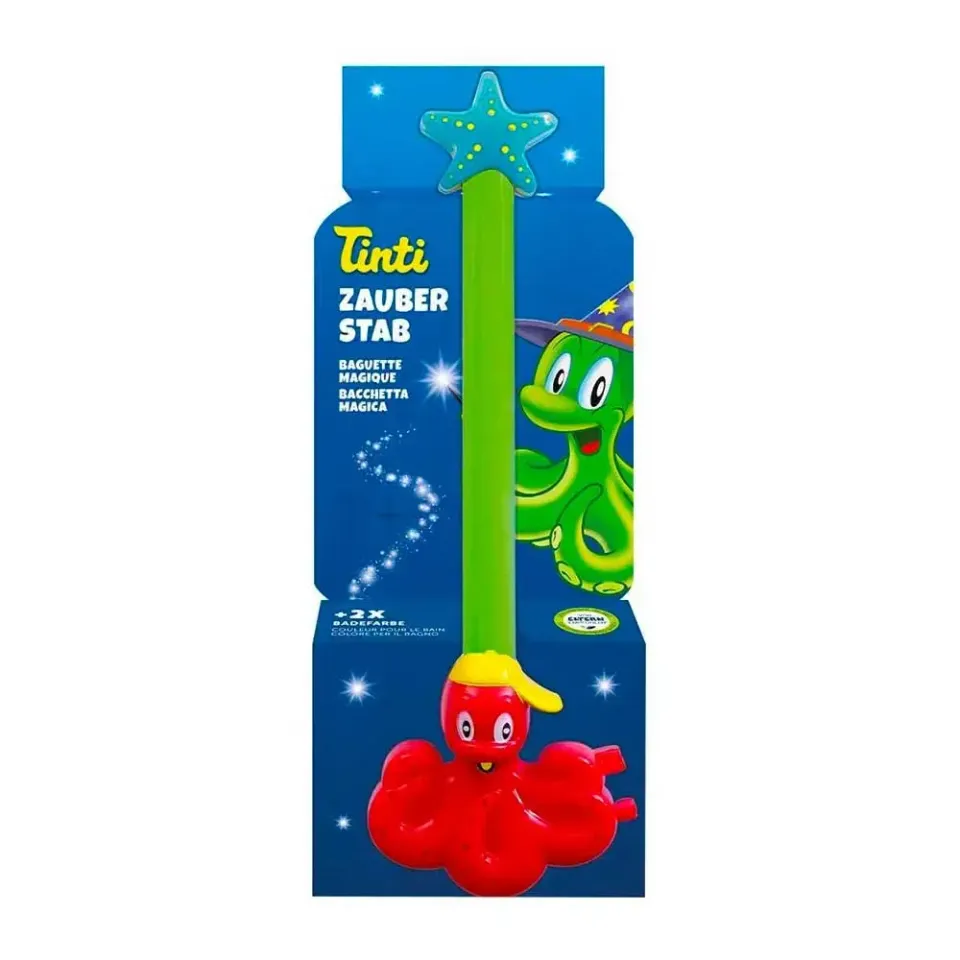 Tinti baguette magique pour le bain avec 2 pastilles de couleur