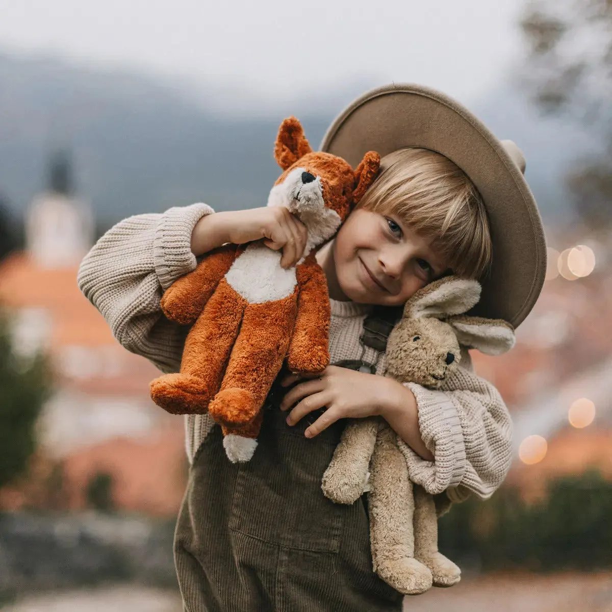 LiliNappy Senger Naturwelt doudou Renard coton bio laine