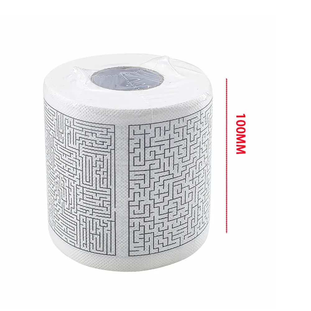 Addy Depot papier toilette labyrinthe imprimé